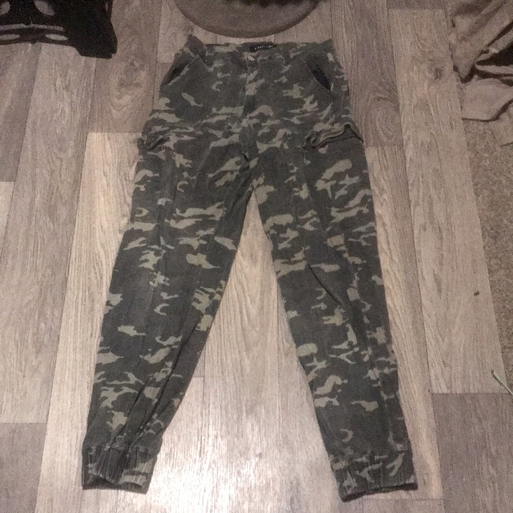 Camo cargo pants